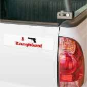 Ich schieße Zombie-Autoaufkleber Autoaufkleber (Auf Lkw)