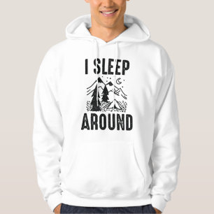 Ich schlafe herum hoodie