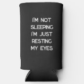 Ich schlafe keinen lustigen Vater Selters Dosenkühler (Vorderseite)