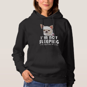 Ich schlafe nicht, um meine Augen zu stützen Chihu Hoodie