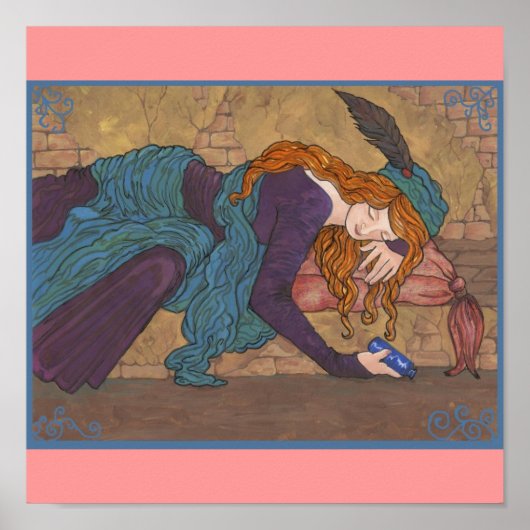 Ich schlafe nur poster (Vorne)