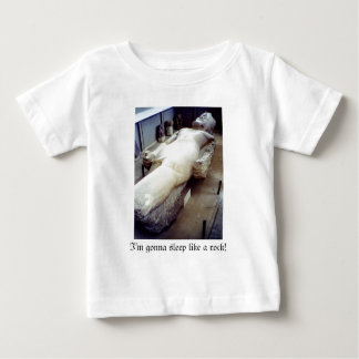 Ich schlafe wie ein Rock! Baby T-shirt