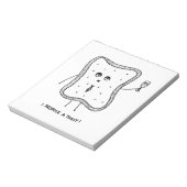 Ich schlage einen Toast vor Notizblock (Rotiert)