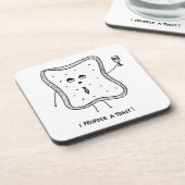Ich schlage einen Toast vor Untersetzer (Linke Seite)