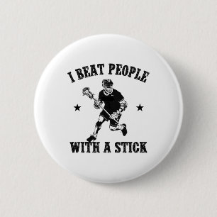 Ich schlage Leute mit einem Vintagen Schwanz Lover Button