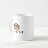 Ich schleudere Poo! Kaffeetasse (Vorderseite Links)