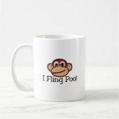 Ich schleudere Poo! Kaffeetasse (Links)