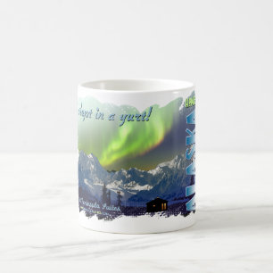 Ich schlief in einem Yurt Kaffeetasse