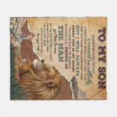 Ich schloss für einen Augenblick meine Augen - Vat Fleecedecke (Vorderseite (Horizontal))