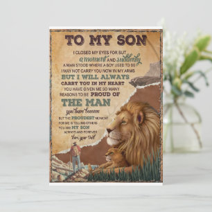 Ich schloss meine Augen nur für einen Moment - Vat Einladung