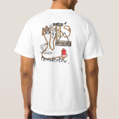 Ich schlug Garage Jimmys Z @ Matt!!! T-Shirt (Rückseite)