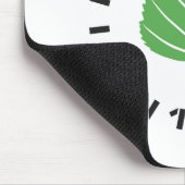 Ich schlug mich Mousepad (Ecke)