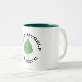 Ich schlug mich Zwei-Ton Tasse (VorderseiteRechts)