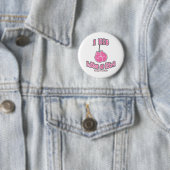 Ich schlug wie Mädchen Button (Beispiel)