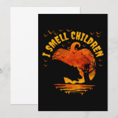 ICH SCHMELLE KINDER EINLADUNG (Vorne/Hinten)