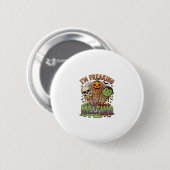 Ich schmelze total Halloween Eis Schädelförmige Pu Button (Vorne & Hinten)