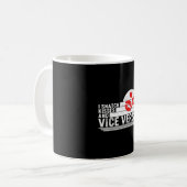 Ich schnappe Kisses und Vize Versa Shirt, Kisses u Kaffeetasse (Vorderseite Links)