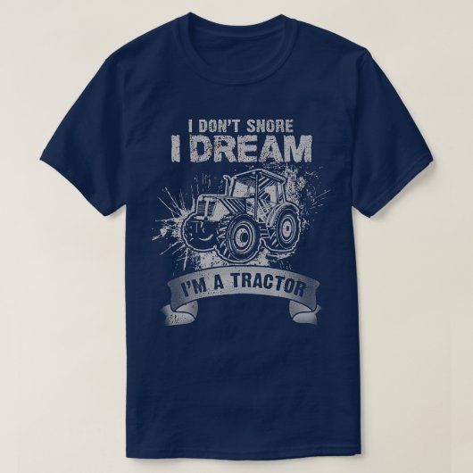 Ich schnappe nicht, dass ich träume, ich bin ein T T-Shirt (Design vorne)
