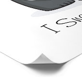 Ich schnarche das beste Panda-Poster Poster (Ecke)