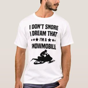 Ich schnarche nicht, dass ich träume, dass ich ein T-Shirt