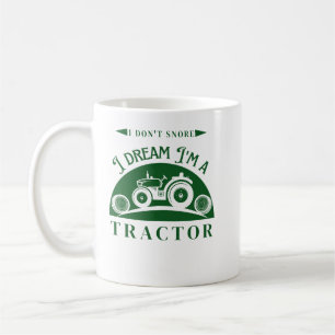 Ich schnarche nicht, dass ich träume, ich bin ein kaffeetasse