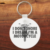 Ich schnarche nicht, dass ich träume, ich bin ein  schlüsselanhänger (Vorderseite)