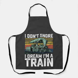 Ich schnarche nicht, dass ich träume, ich bin ein schürze