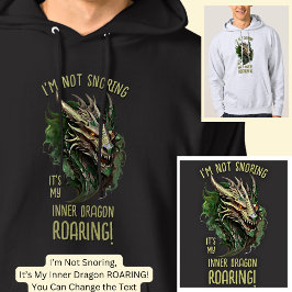 Ich schnarche nicht, es ist mein innerer Drache Ro Hoodie