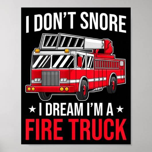 Ich schnarche nicht, ich träume, ich bin ein Feuer Poster (Vorne)