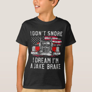 Ich schnarche nicht, ich träume, ich bin ein Jake T-Shirt