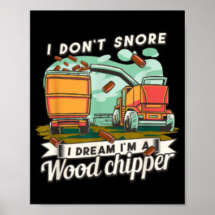 Ich schnarche nicht, ich träume, ich bin ein Woohi Poster