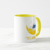 Ich schnarche nicht, ich träume, ich bin Motorrad Tasse (VorderseiteRechts)