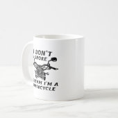 Ich schnarche nicht kaffeetasse (Vorderseite Links)