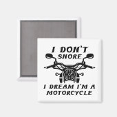 Ich schnarche nicht magnet (Vorderseite/Rückseite)