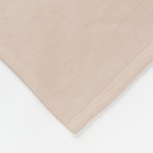 Ich schnarche nicht, träumt, ich bin ein Dampfzug- Fleecedecke (Ecke)