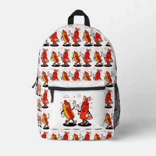 Ich schneide auf saftigen Dackeln Erwachsenen Humo Bedruckter Rucksack