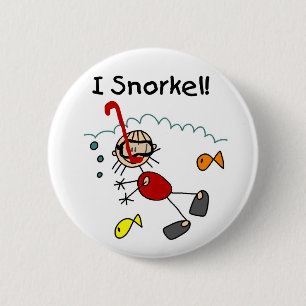 Ich Schnorchelknopf Button