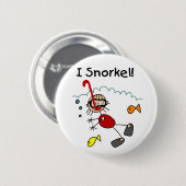 Ich Schnorchelknopf Button (Vorne & Hinten)