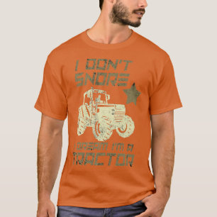 Ich schnuppere nicht, dass ich träume, ich bin ein T-Shirt