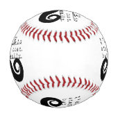 Ich Schnurrbart Spaß Humor Baseball (Rückseite)