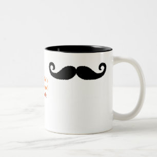Ich Schnurrbart Zweifarbige Tasse