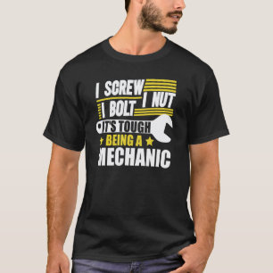 Ich schraube ich Nuss ich Bolzen Es ist hart ein M T-Shirt