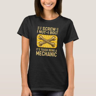 Ich schraube ich Nuss ich Bolzen Es ist hart ein M T-Shirt