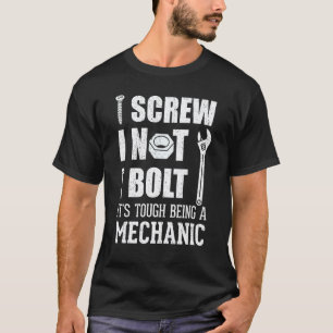 Ich schraube ich Nuss ich Bolzen Es ist hart ein M T-Shirt