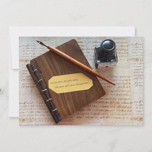 Ich schreibe (Vorderseite)