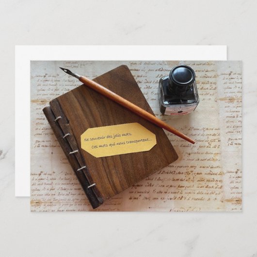 Ich schreibe (Vorne/Hinten)