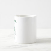 Ich schreibe Bugs, keinen Code. Kaffeetasse (Mittel)