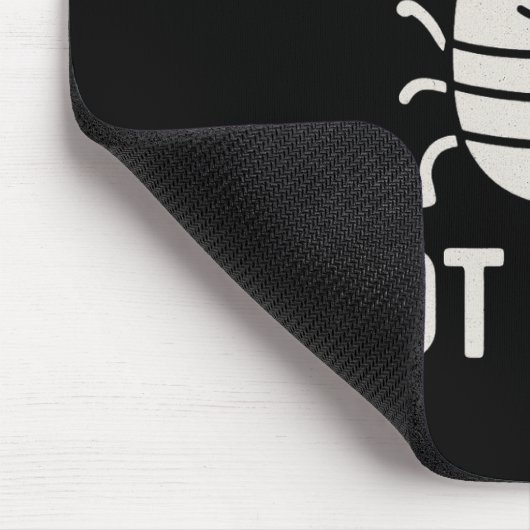 Ich schreibe Bugs, nicht Code. Mousepad (Ecke)