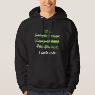 Ich schreibe Code Hoodie
