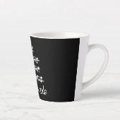 Ich schreibe Code Programmierer Humor Typografie G Milchtasse (Rechts)